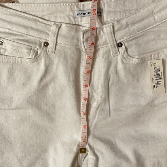 Jeans White Skinny New Size 2 Petite - Picture 7 of 11